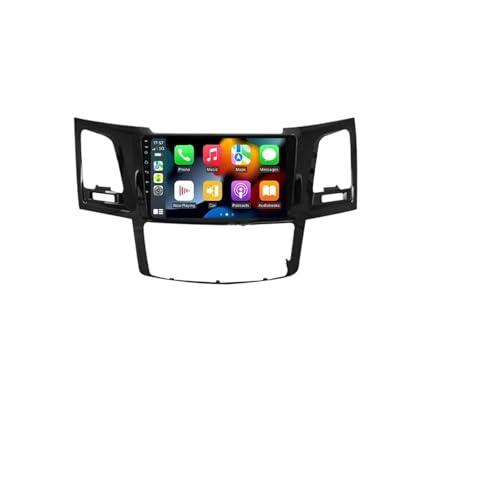 Autoradio 2DIN Android 15 et CarPlay pour Toyota Hilux Fortuner 2005-2007