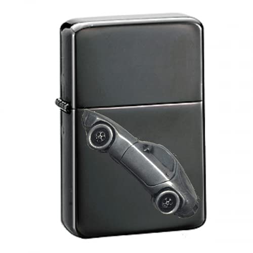 Briquet essence voiture allemande 928 noir accessoire de poche pour passionné auto