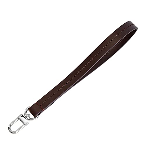 Image of VanEnjoy Wristlet Keychain Cellphone Genuine Leather Hand Strap