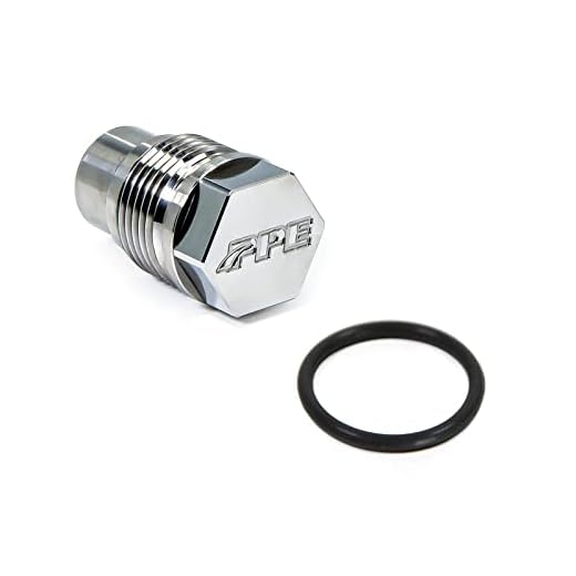 PPE 50-STAGE LEGAL Replacement Fuel Valve 113073000 & Viton O-Ring 113073001 Compatible with 2004.5-2010 GM 6.6 LLY/LBZ/LMM Duramax & 2007.5-2018 Ram 6.7 Diesel