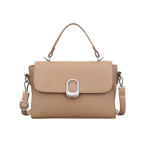 Sac à bandoulière en cuir souple pour femme avec finitions de haute maroquinerie