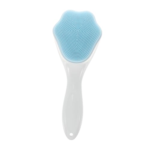 MERRYHAPY Face Scrubber Face 's Hand Held Silicone Cat Paw Facial Cleansing Brush