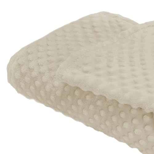 Couverture Plaid Canapé Perle Bulles Beige Manterol…