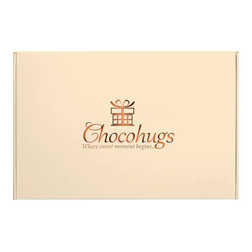 Chocohugs Chocolate Gift Box Hamper | Filled with Dairy Milk Full Sized Chocolate Blocks and Bars | Box of Chocolates | Sweet Treat Gift Box | Assorted Dairy Milk Chocolate Selection Box Gift Hamper
