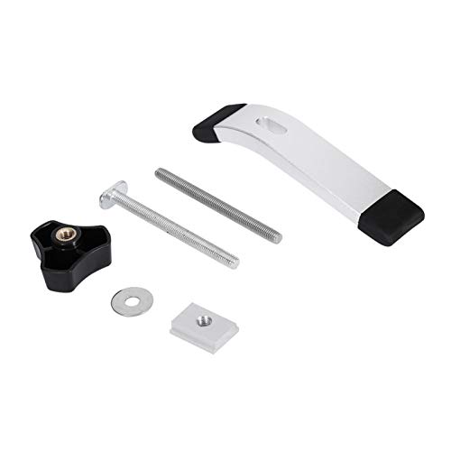 Metal Quick Acting Hold Down Clamp Set for T Slot T Track Woodworking Tool T screw M8 plastic handle
