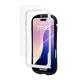 iFace ブルーライトカット iPhone16/ iPhone15/ iphone14Pro ゴリラガラス ガラスフィルム ガイド枠付き【 6.1inch iphone16 用 アイフォン16 用 アイフォン15 14pro 表面硬度10H ラウンドエッジ 画面保護】