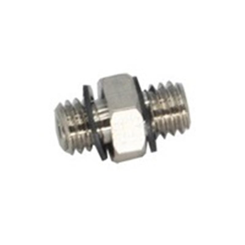 Conector de rosca M3 a M3 para válvula hidráulica de excavadora RC, 5 piezas