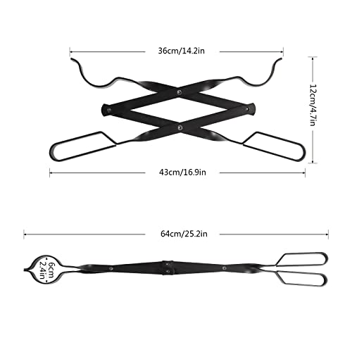 Uten Kamingzange Schürhaken Set-7