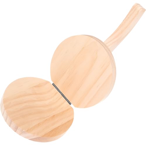 Adorainbow Molde para Prensar Piel de Empanadillas y Galletas Mango Largo de Plástico Beige, Sencilla Adecuado para Día de Inauguración Estilo Aleatorio