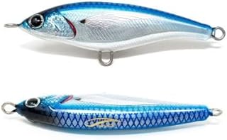 Artificial Jack Fin Pelagus 90 S, color azul/plata por Marlin Blue, Montanari Marco en Porto Corsini