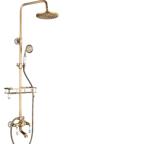 Ensembles de douche durables anti-calcaire en laiton véritable
