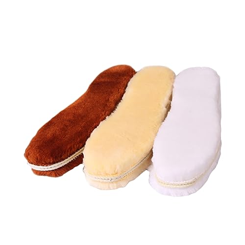 FRCOLOR 3 Pairs Foot Care Insoles Sports Insoles Winter Insoles Warm Shoe Pads Shoe Cushions