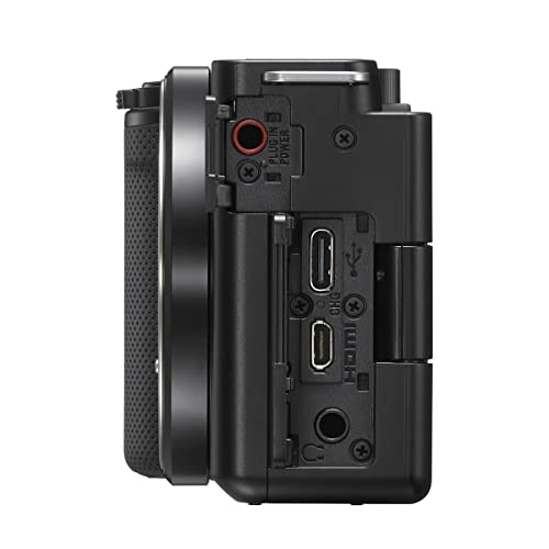Sony Alpha ZV-E10 - Câmera Vlog sem espelho com lente intercambiável APS-C - Preta