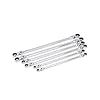 GEARWRENCH 6 Piece 90-Tooth 12 Point Metric GearBox Double Flex Ratcheting Wrench Set | 86830
