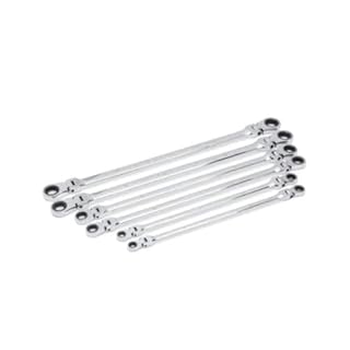 GEARWRENCH 6 Piece 90-Tooth 12 Point Metric GearBox Double Flex Ratcheting Wrench Set | 86830