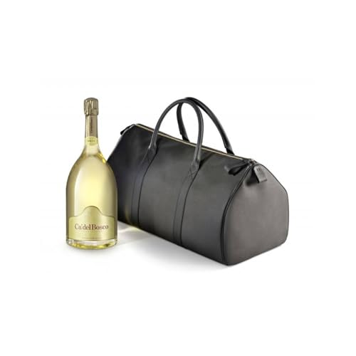 Cà Del Bosco Cuvée Prestige 47a Edizione Jeroboam Con Weekend Bag, Franciacorta DOCG, Spumante Extra Brut, Franciacorta Extra Brut, Spumante Metodo Classico, 12,5% vol, 3 L
