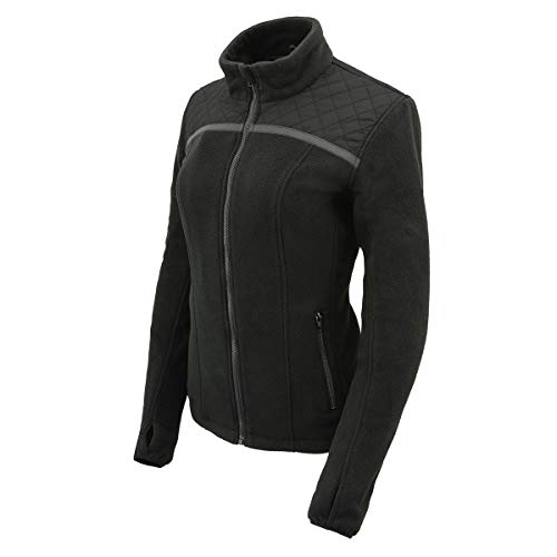 Image of Milwaukee Leather Women's Textile Classic Crossover Motorcycle Riders Jacket - All Year Wear