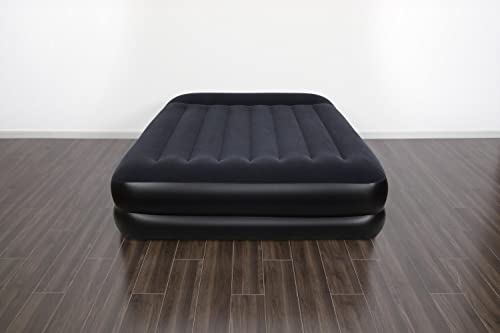 Bestway Aeroluxe Airbed, Luftbett mit eingebauter Elektropumpe, Queensize 203x152x46 cm