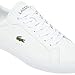 Lacoste Men's Powercourt Sneaker, White & Dark Green, 10.5