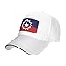 Haebfsl Juneteenth Flag Unisex Baseball Cap Vintage Men Women Low Profile Dad Hat Adjustable,White