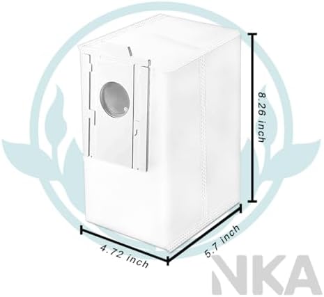 6 Pack VCA-RDB95 Dust Bags Replacement for Samsung Jet Bot AI+ / Jet Bot+ / Bespoke Jet Bot Combo AI Vacuum Clean Station, Compatible with VCA-SBT90E/XAA, Jet Bot Vacuum Accessories - Thumbnail 2