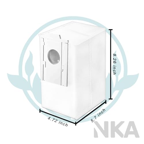 Image of 6 Pack VCA-RDB95 Dust Bags Replacement for Samsung Jet Bot AI+ / Jet Bot+ / Bespoke Jet Bot Combo AI Vacuum Clean Station, Compatible with VCA-SBT90E /XAA, Jet Bot Vacuum Accessories