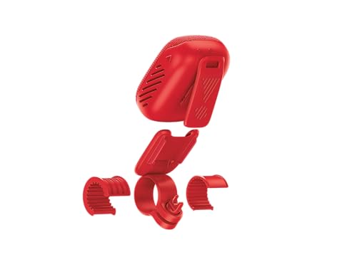 JBL Wind 3S Enceinte Bluetooth pour guidon de vélo et trottinette couleur rouge