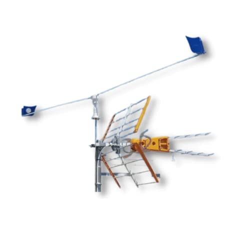Remi Hogar Espantapájaros de Antenas para ahuyentar pájaros con garantía de fabricación EU | ﻿Eolo Destellante para Antena TV | Espantapájaros para Antenas de televisión