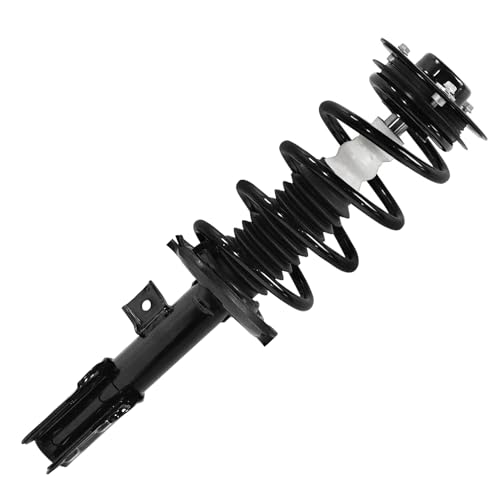 Detroit Axle - Front Right Strut for 10-17 GMC Terrain 12 Chevrolet Captiva Sport, 2010 2011 2012 2013 2014 2015 2016 2017 Strut with Coil Spring Assembly Replacement Suspension