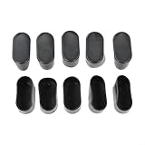 Stuhlbeinschoner aus Gummi, oval, Möbelfüße, Bodenschoner für Tische, Schreibtische,...