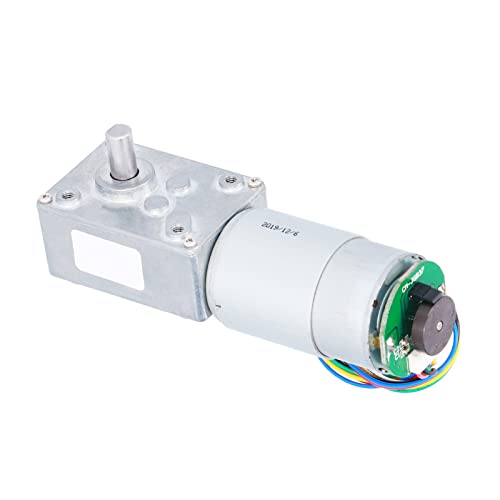 Moteur vis sans fin autobloquant à torsion élevée DC12V pour contrôle précis