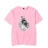 ACBANANA Berserk Tshirt,Japanese Anime Manga Berserk Guts & Casca Printed T-Shirt Unisex,Anime Cosplay Costume Round Neck Short Sleeve Tee Mens/Womens