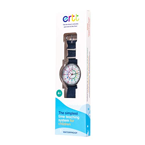 EasyRead Time Teacher Waterproof Kids Watch - Watches for Kids - Learn to Tell The Time Watch for Boys & Girls - 3 Step Time Teacher Kids Watch - Past/to Dial - Analogue with Easy to Read Dial 5