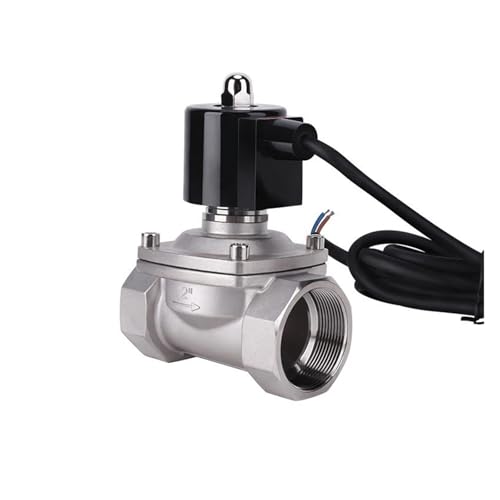 Électrovanne fontaine inox G 2" normalement fermée pour usage sous-marin - 2