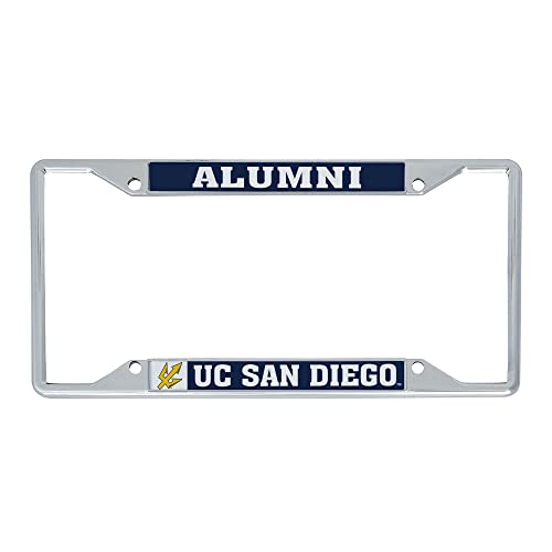 University Of California San Diego Tritons Ucsd Metal License Plate Frame For Front Or Back Of Car Officially Licensed (Alumni Blue) #TOP1