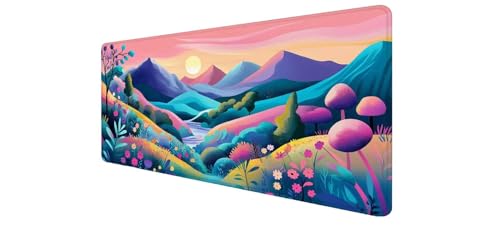 Tapis de souris XXL imperméable résolvant les problèmes de glisse sur PC