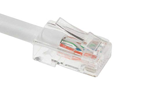 Cable de Red Ethernet Cat 5E 6ft UTP Blanco miniatura 2