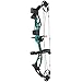 Diamond Archery Edge XT Adjustable Accurate Stable Fully Accessorized Versatile Compound Hunting Bow, Teal Country Roots, Right Hand