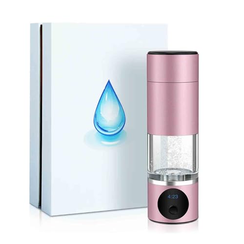 Botella de Agua de hidrógeno de 6000 PPB, Taza de Salud de Alta concentración, generador de Botella de Agua Rica en hidrógeno/SPE, ionizador de Agua de hidrógeno súper antioxidant