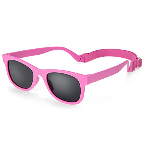 Hifot Sonnenbrille Kinder für Jungen und Mädchen, UV400 Schutz Polarisierte Baby Sonnenbrille, Flexible Kinder Sonnenbrillen Alter 2-7 Jahre
