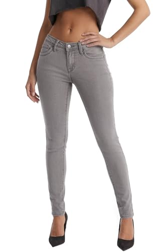 7 Best Jeans for Flat Butt 4 Hybrid & Company Womens Super Comfy Stretch Denim 5 Pocket Jean P22882SK Grey 7