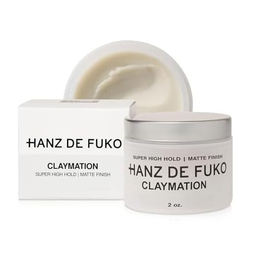 Hanz de Fuko Claymation Super High Hold Clay