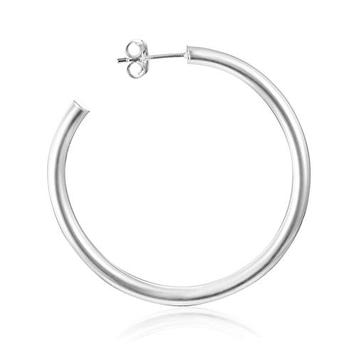 Brandlinger boucles d'oreilles femme argent 925 doré à l'or 18 carats, boucle d'oreille, créoles or femme