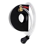 TOVINANNA Winkelschleifer Staubschutzhaube 5 Zoll Metall Winkelradschutz mit 90° Wasserauslass für Holz MDF Laminat Schleifen