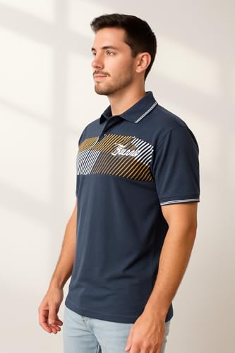 Image of Dollar Pack of 1 Men's Cotton Polo T-Shirt with Classic Collar