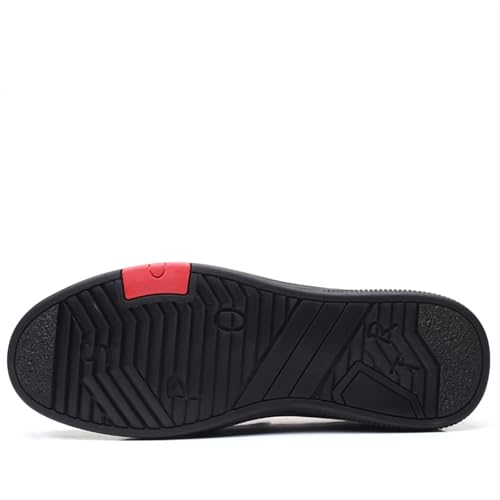 Dress Shoes for Men Men's Genuine Leather Loafers with Rubber Outsole Comfortable Casual Shoes for Older Men2