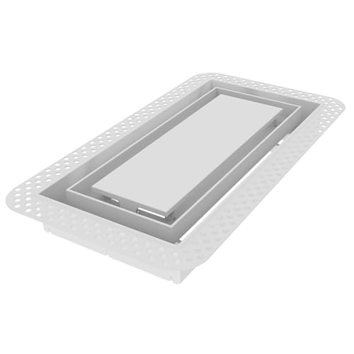 Fittes Flush Wall Vent [Lite+] - 6"x12" - Cotton White - 1 Pack