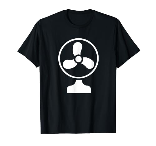 Ventilador Aire Acondicionado Silueta Logo Camiseta