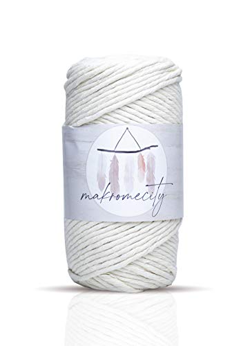 image for Makromecity, Single Strand Macrame Cord 3mm x 950 feet Set of 3 (Olive