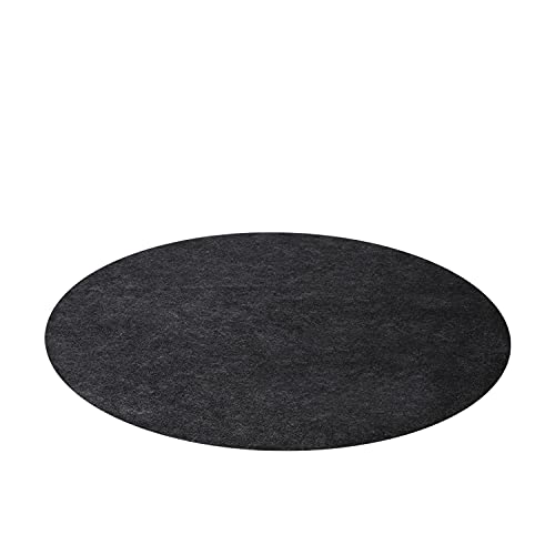 Brinman Round Under Grill Mat, Extra Thick 36 Inch, Premium BBQ Mat for Under BBQ, Waterproof, Reusable
